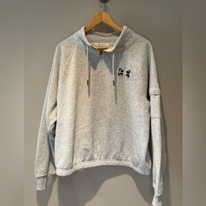 Champion Gray Mockneck Sweatshirt Size XL